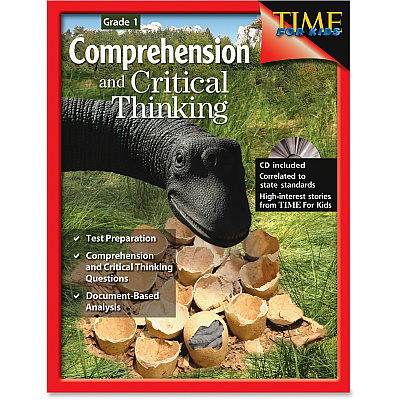 Shell Education Grade 1 Comprehension/Critical Thinking Book Printed/Electronic Book (50241)