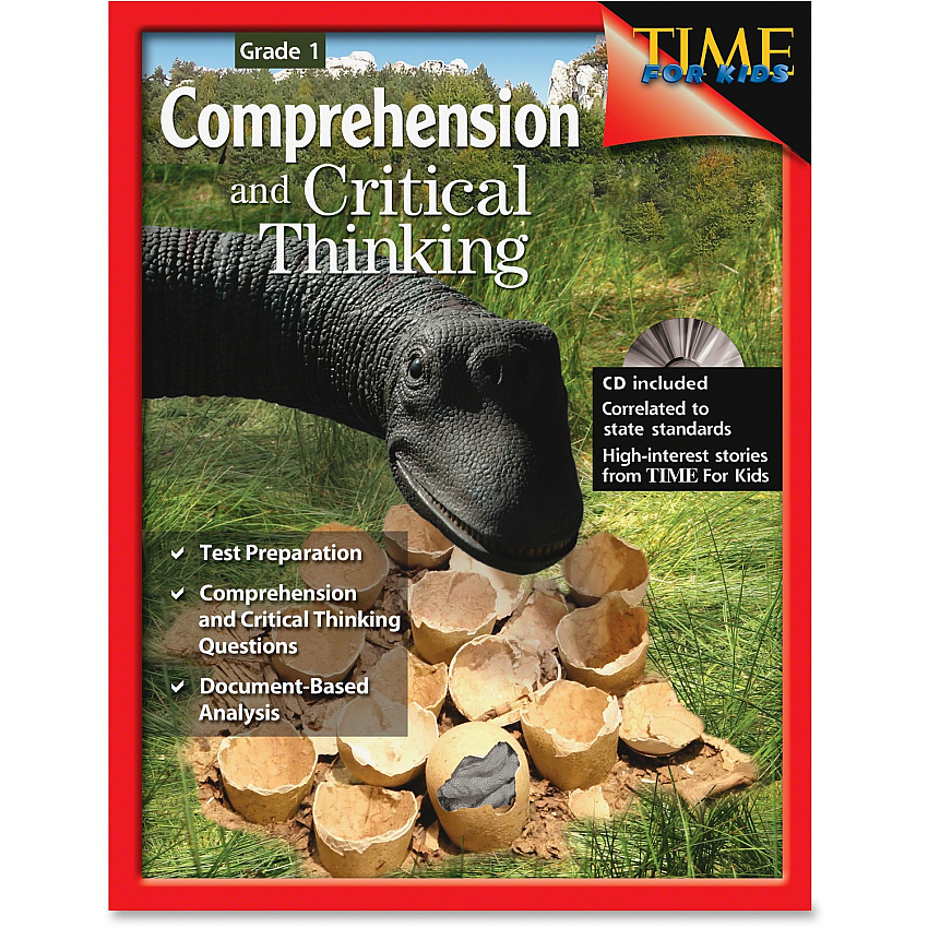 Shell Education Grade 1 Comprehension/Critical Thinking Book Printed/Electronic Book (50241)