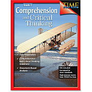 Shell Education Grade 2 Comprehension/Critical Thinking Guide Printed/Electronic Book by Greathouse Lisa. (50242)