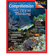 Shell Education Grade 3 Comprehension/Critical Thinking Book Printed/Electronic Book by Greathouse Lisa. (50243)
