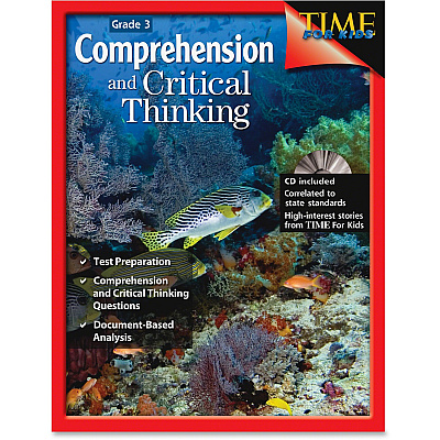 Shell Education Grade 3 Comprehension/Critical Thinking Book Printed/Electronic Book by Greathouse Lisa. (50243)