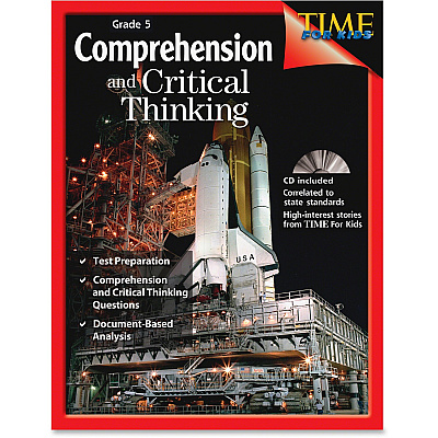 Shell Education Grade 5 Comprehension/Critical Thinking Book Printed/Electronic Book (50245)