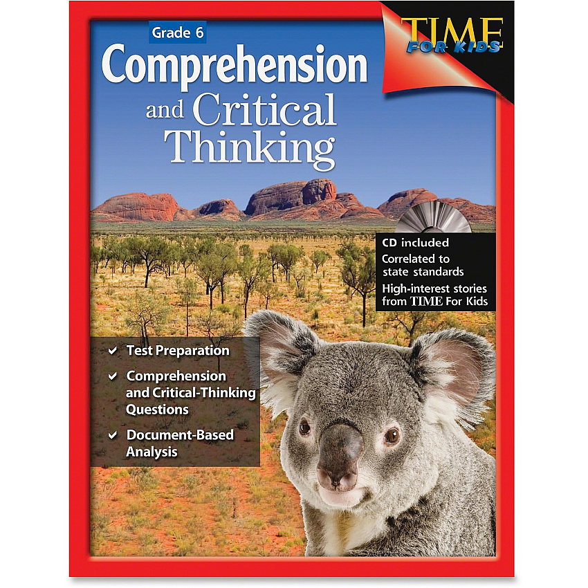 Shell Education Grade 6 Comprehension/Critical Thinking Book Printed/Electronic Book by Acosta, Jamey (50246)