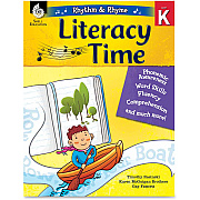 Shell Education Literacy Time Rhythm/Rhyme Level K Printed Book by Timothy Rasinski, Karen McGuigan Brothers, Gay Fawcett (51336)