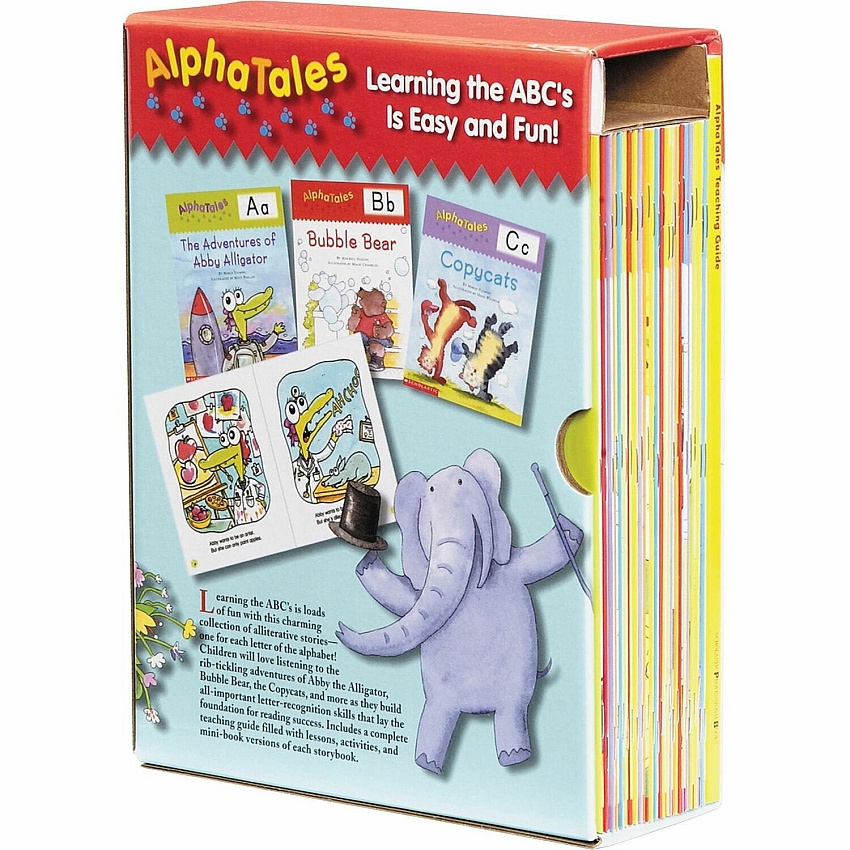 Scholastic Res. Pre-K AlphaTales Book Set Printed Book (SHS0545067642)