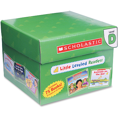 Scholastic Little Leveled Readers Level D Printed Book Box Set Printed Book (SHS0545067677)