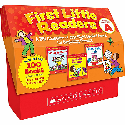 Scholastic Res. Level A 1st Little Readers Book Set Printed Book by Deborah Schecter (SHS0545223016)