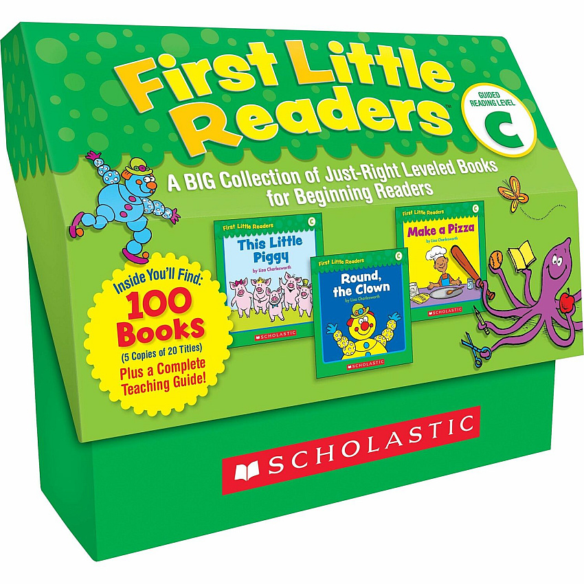 Scholastic Res. Level C 1st Little Readers Book Set Printed Book by Liza Charlesworth (SHS0545223032)