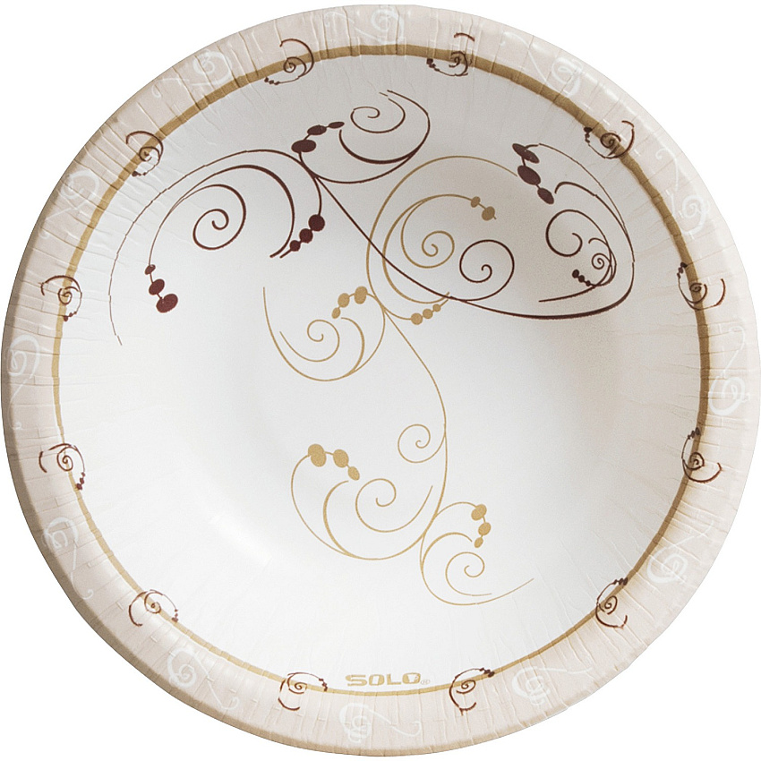 Solo Symphony 12 oz Heavyweight Paper Bowls (SCCHB12J8001PK)