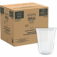 Solo Ultra Clear 12 oz Practical-Fill Cold Cups (DCCTP12CT)