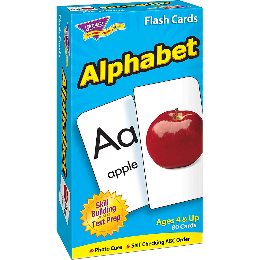 TREND Alphabet Flash Cards (TEP53012)
