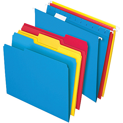 TOPS 1/3 Tab Cut Letter Hanging Folder (PFX16157)