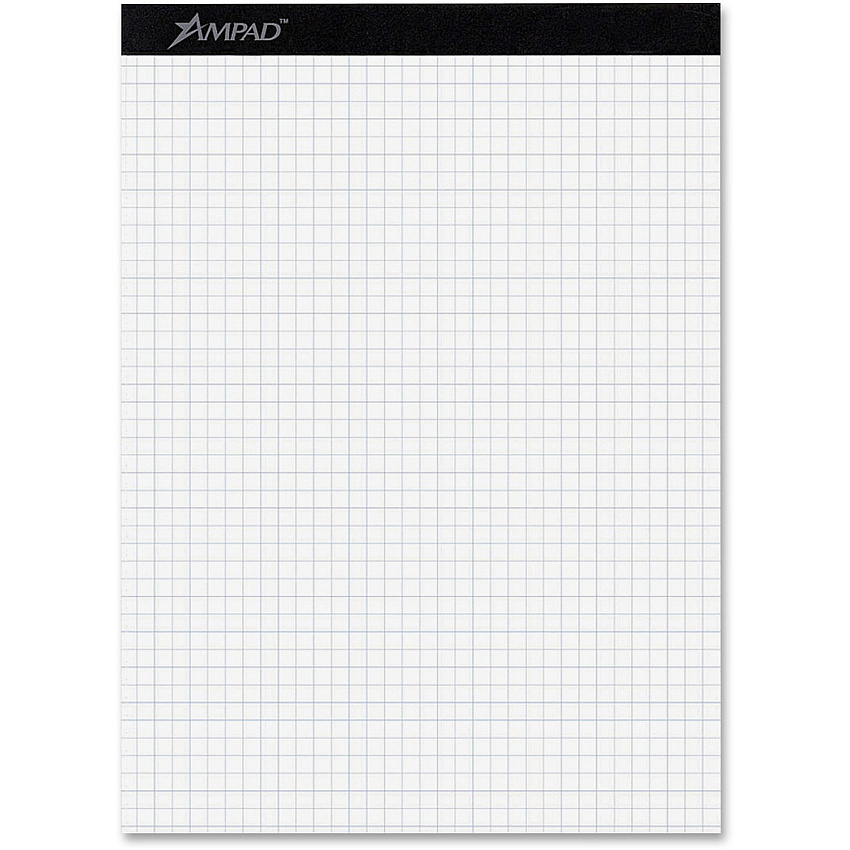 Ampad Quad-ruled Double Sheet Writing Pads (TOP20210)
