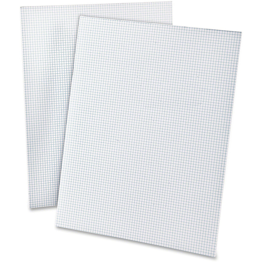 Ampad 2 - Sided Quadrille Pads - Letter (TOP22005)