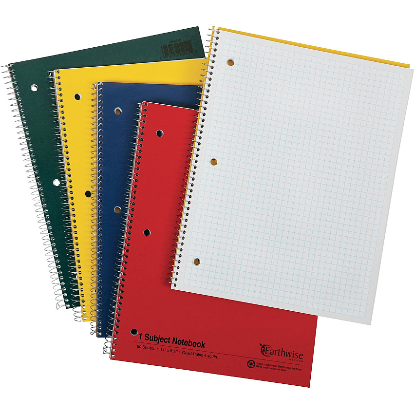 Oxford 3 - Hole Punched Wirebound Notebook - Letter (TOP25451)