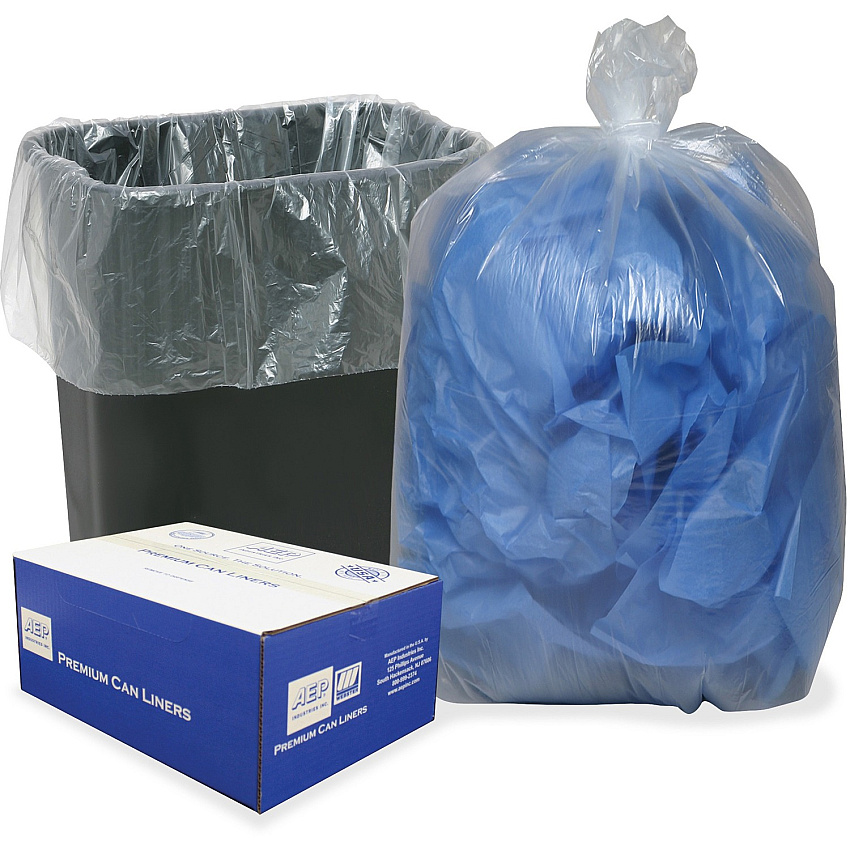 Berry Clear Linear Low-Density Can Liners (WBI243115C)