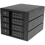 StarTech 4 Bay Hot Swap Mobile Rack Backplane (HSB4SATSASBA)