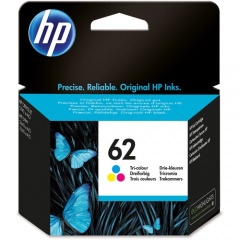 HP 62 Tri-color Original Ink Cartridge (C2P06AN)