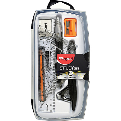 Helix Maped 10-piece Geometry Study Set (HLX897010)