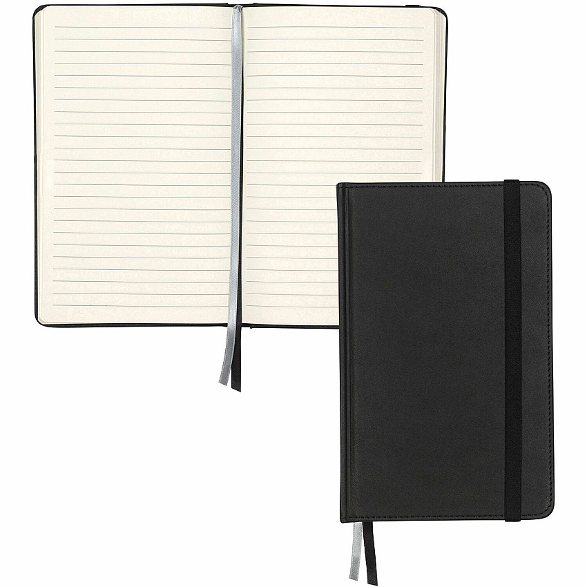 Samsill Classic Journal - 5.25 Inch x 8.25 Inch - Black (SAM22300)