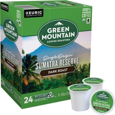 Green Mountain Coffee Roasters K-Cup Sumatran Reserve Extra Bold (4060CT)
