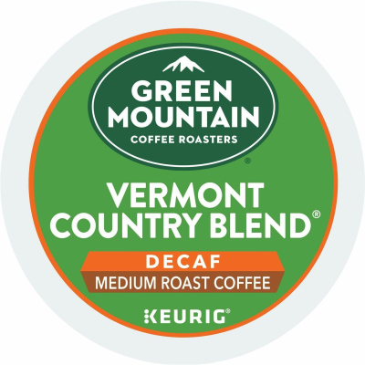 Green Mountain Coffee Roasters K-Cup Vermont Country Blend Decaf Coffee (7602CT)