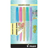 Pilot FriXion Light Pastel Erasable Highlighters (PIL46543)