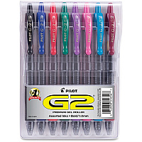 Pilot G2 8-pack Bold Gel Roller Pens (PIL31654)