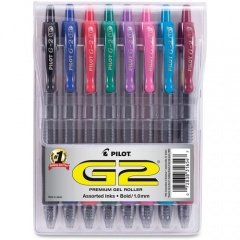 Pilot G2 8-pack Bold Gel Roller Pens (31654)