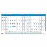 House of Doolittle 3-month Horizontal Wall Calendar (3648)