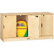 Jonti-Craft Single Stack 4-Section Student Lockers (4688JC)