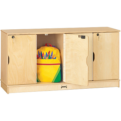 Jonti-Craft Single Stack 4-Section Student Lockers (4688JC)