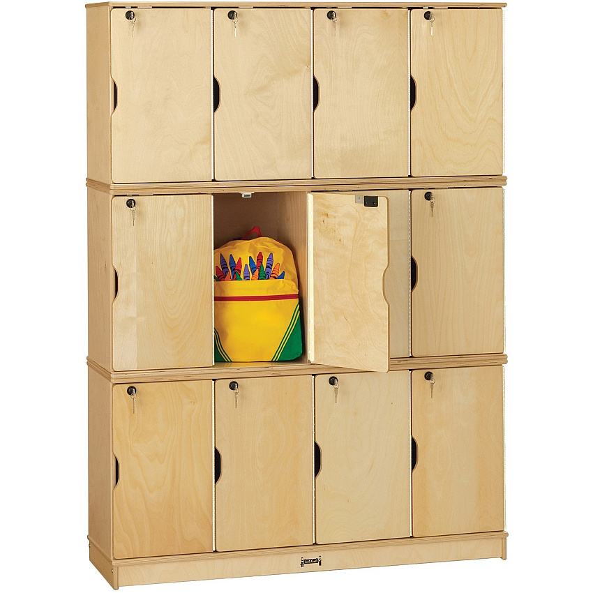 Jonti-Craft Triple Stack Children's Stacking Lockers (4697JC)