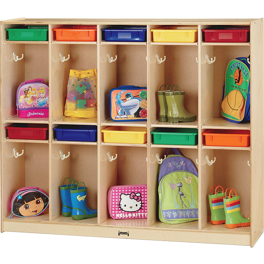 Jonti-Craft 10-Locker Organizer Take Home Center (6679JC)