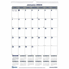 Blueline Net Zero Carbon Wall Calendar (C171303)