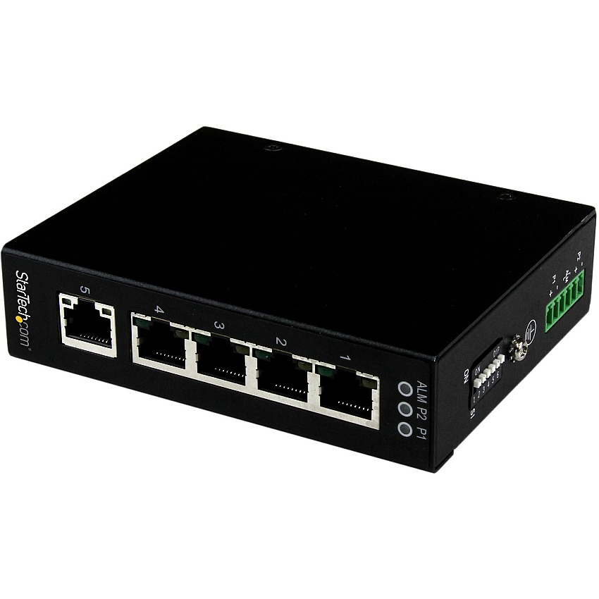 StarTech 5 Port Industrial Gigabit Network Switch (IES51000)