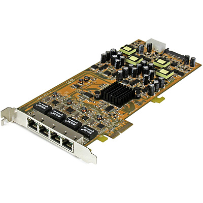 StarTech 4 Port Gigabit Poe Pcie Network Card (ST4000PEXPSE)