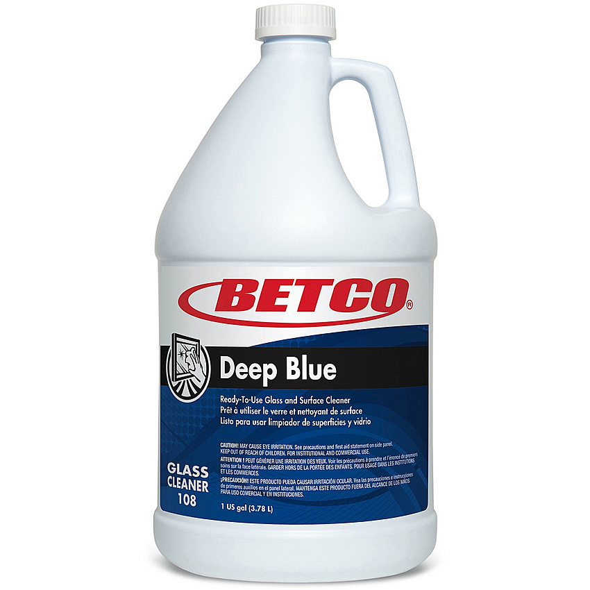 Betco Deep Blue Ammoniated Glass & Surface Cleaner (BET1080400)