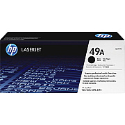 HP 49A (HEWQ5949A) Original Laser Toner Cartridge - Single Pack - Black - 1 Each