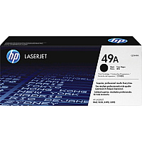 HP 49A (HEWQ5949A) Original Laser Toner Cartridge - Single Pack - Black - 1 Each