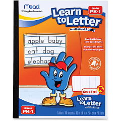 Mead Learn To Letter Writing Book Printed Book (MEA48122)