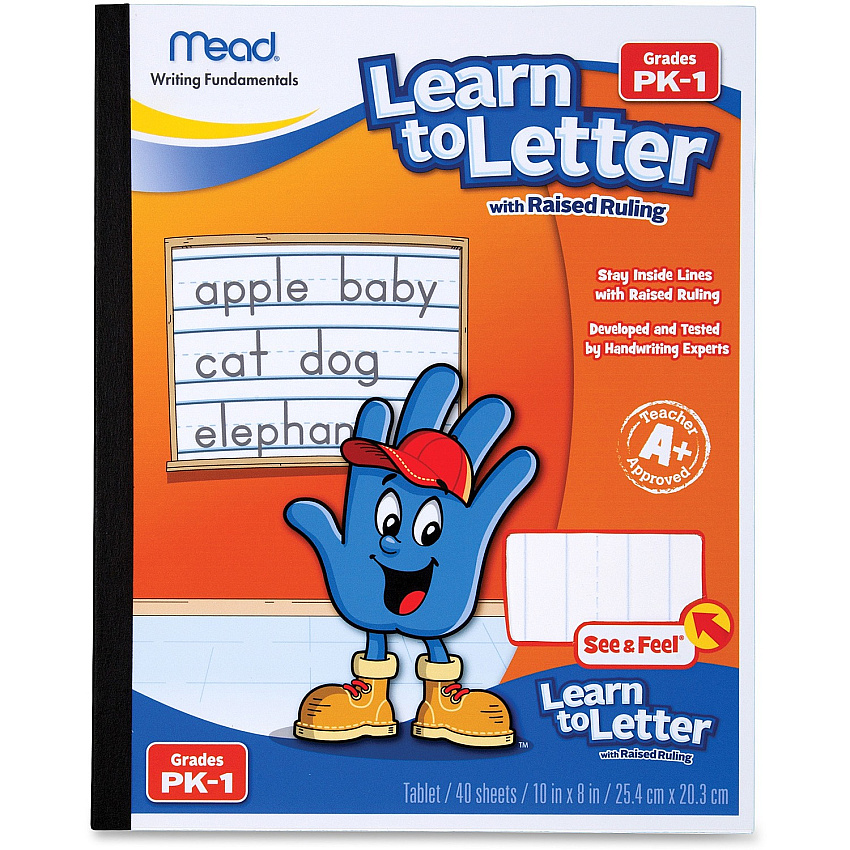 Mead Learn To Letter Writing Book Printed Book (MEA48122)