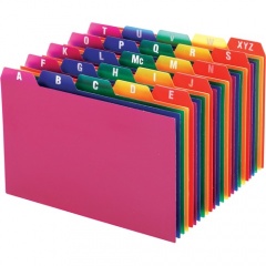 Oxford A-Z Poly Filing Index Cards (73154)