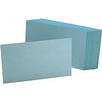 Oxford Colored Blank Index Cards (OXF7320BLU)