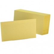 Oxford Colored Blank Index Cards (7320CAN)