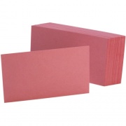 Oxford Colored Blank Index Cards (7320CHE)
