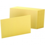 Oxford Colored Blank Index Cards (7420CAN)