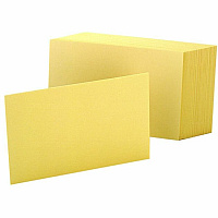 Oxford Colored Blank Index Cards (OXF7420CAN)