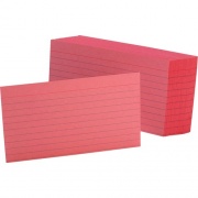 Oxford Colored Ruled Index Cards (7321CHE)