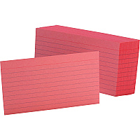 Oxford Colored Ruled Index Cards (OXF7321CHE)